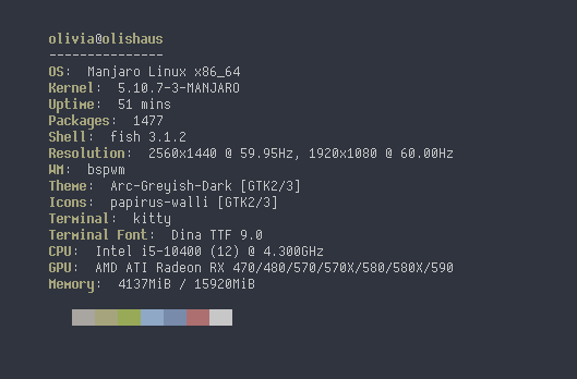 neofetch screenshot